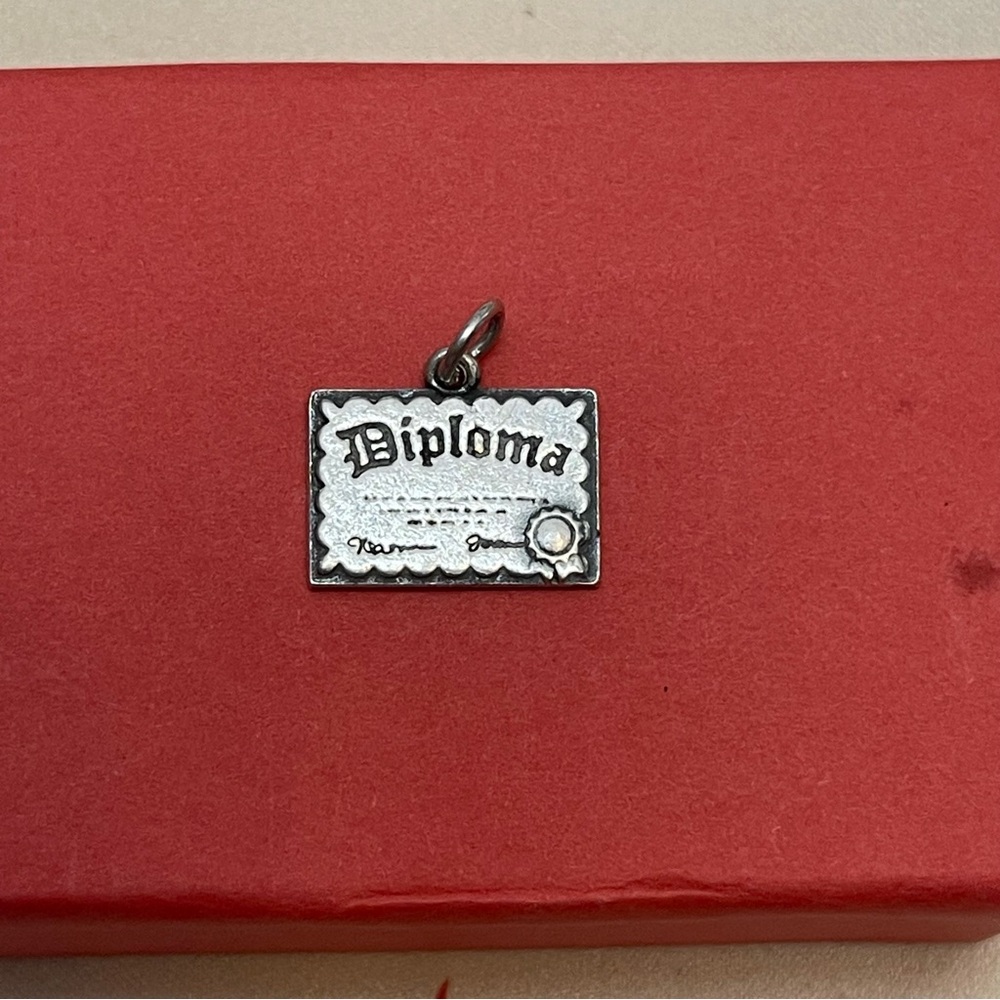 James Avery Graduation Diploma Charm